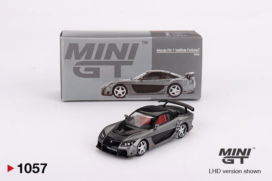 Mini GT Mazda RX-7 VeilSide Fortune Grey #1057 - Last 2 Pieces