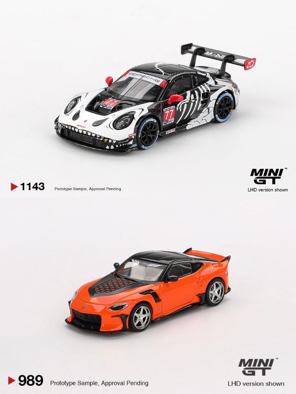 Mini GT Porsche 911 GT3 R #77 AO Racing 2025 IMSA Petit Le Mans