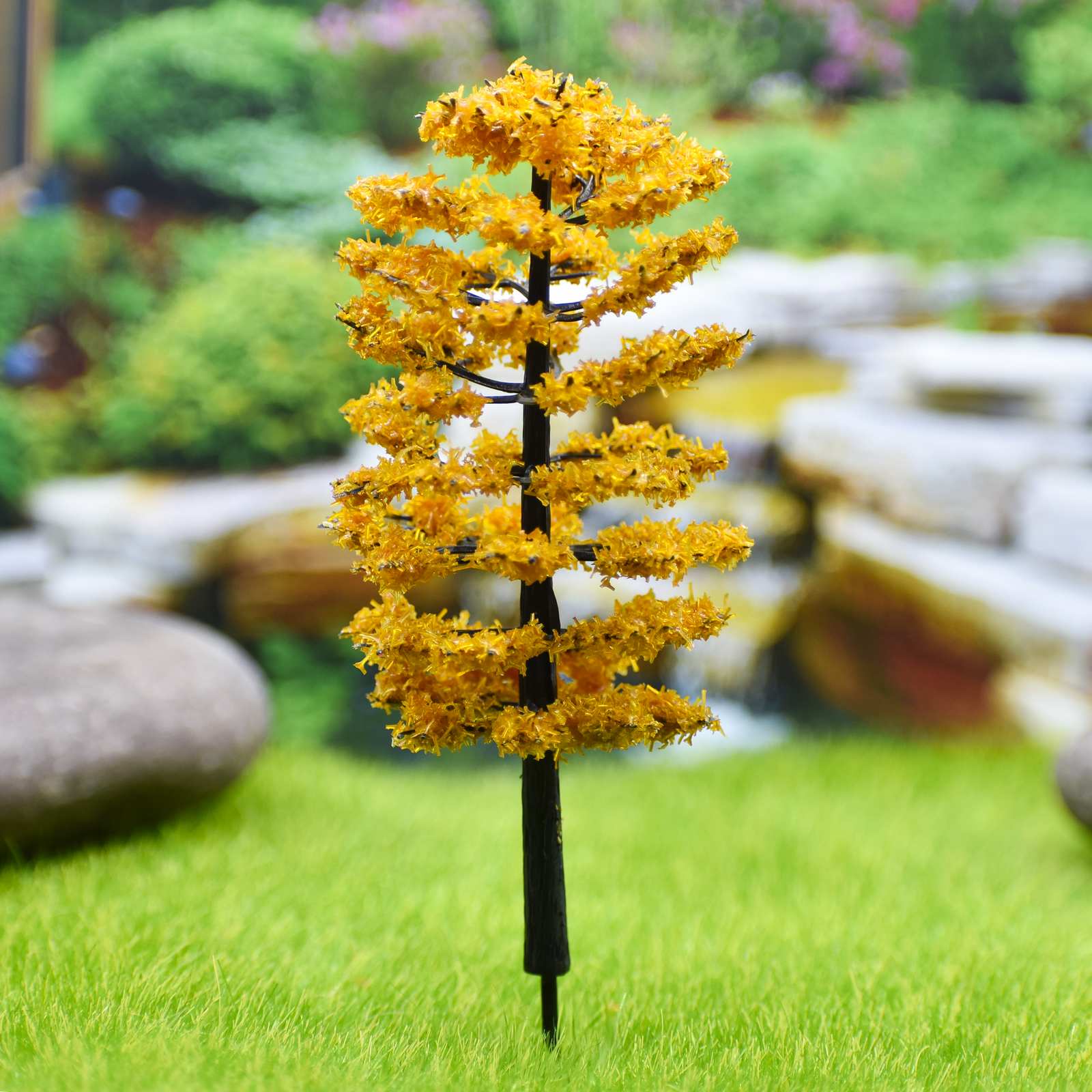 Miniature Tawny colour Tree 1pc