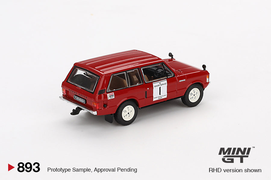 Mini GT Range Rover 1971 International Hillrally Winner #893