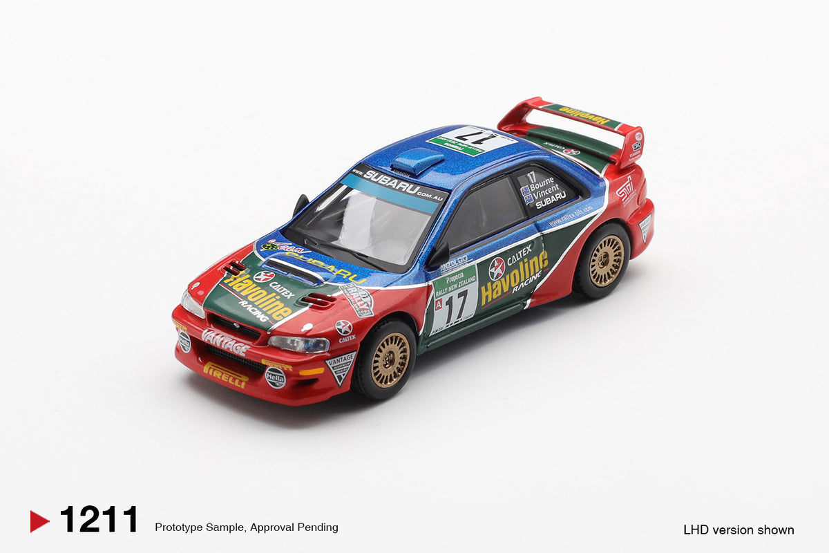 Mini GT Subaru Impreza WRC98 #17 2000 Rally New Zealand #1211