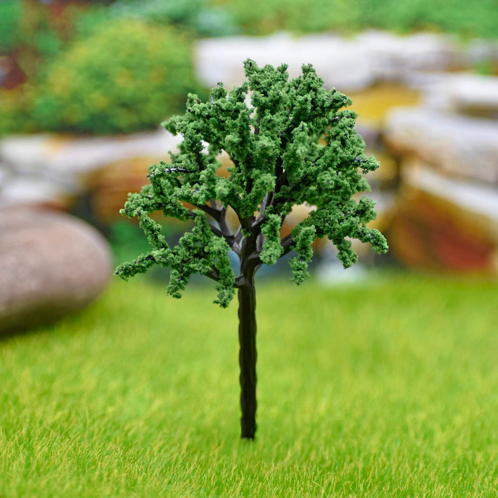 Miniature Dark Green Tree 1 Pcs