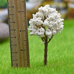 Miniature Tree 1 Pcs White