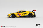 Mini GT Chevrolet Corvette Z06 GT3.R #3 Corvette Racing by Pratt Miller Motorsports 2025 IMSA Daytona 24 Hrs #1168 (BOX)