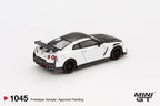 Mini GT Nissan GT-R Nismo 2024 Brilliant White Pearl #1045