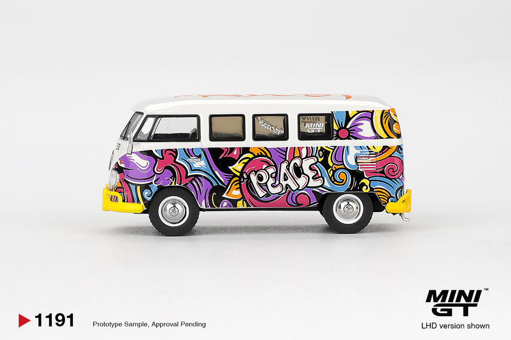 Mini GT Volkswagen T1 Microbus Mizu Design #1191 (BOX)