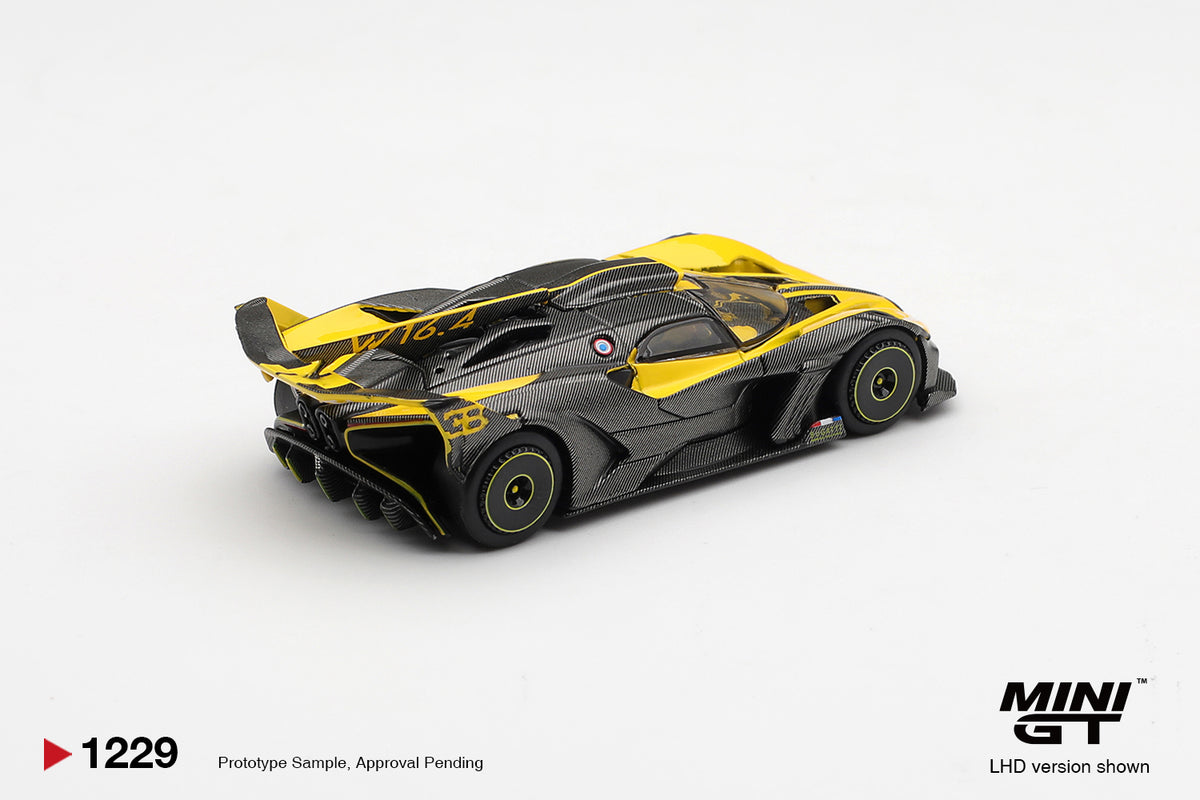 Mini GT Bugatti Bolide Yellow #1229 (BOX)