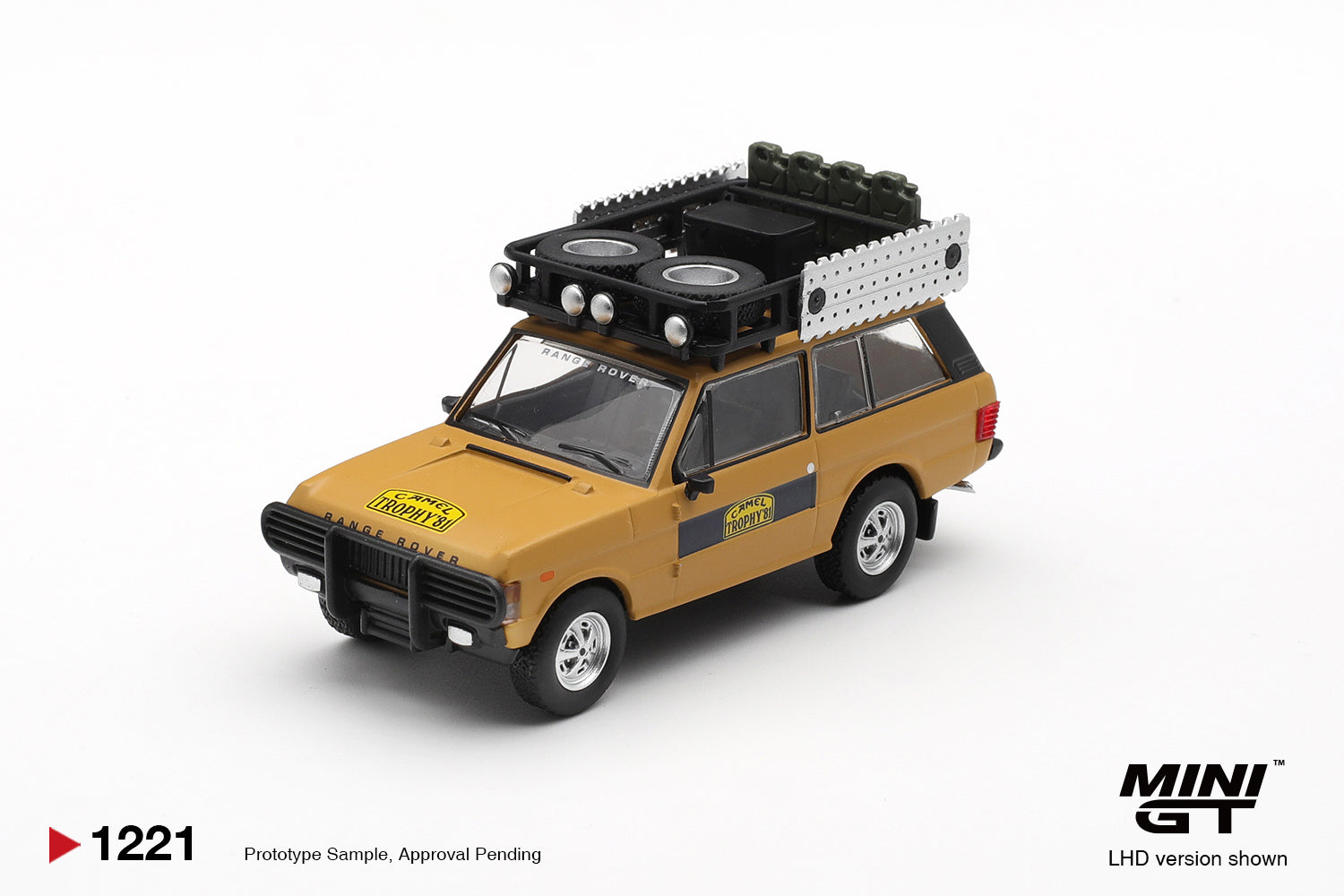(Pre-Order) Range Rover 1981 Camel Trophy Sumatra K.Stoppa & A.Valldorf #1221 (Box)