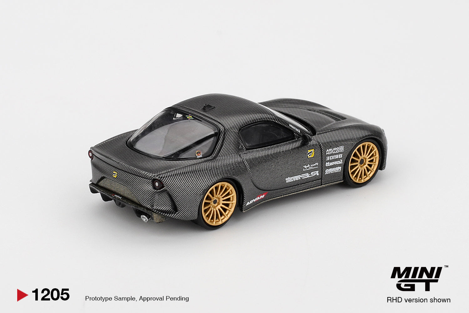 Mini GT MAZDA RX-7 RE-AMEMIYA MATSUKIYO KOKU 3 ROTOR NA-7 TAS 2025  #1205 (BOX)