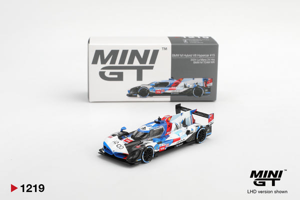 Mini GT BMW M Hybrid V8 Hypercar #15 BMW M TEAM WRT 2024 Le Mans 24 Hrs #1219