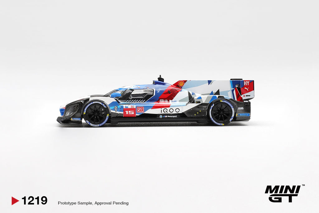 Mini GT BMW M Hybrid V8 Hypercar #15 BMW M TEAM WRT 2024 Le Mans 24 Hrs #1219
