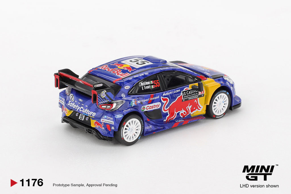 Mini GT Ford Puma Rally1 #55 M-Sport Ford WRT 2025 Rally Monte-Carlo #1176