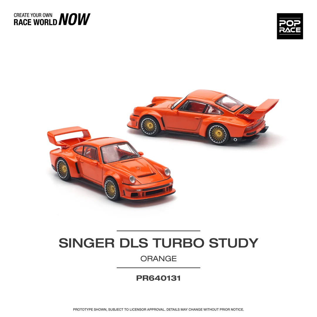 Pop Race SINGER DLS TURBO TRACK ORANGE- Last piece