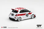 (Pre-Order) Mini GT ABARTH 595 LB-WORKS X ABAS WORKS 1000 TC TRIBUTE #1325 (BOX)