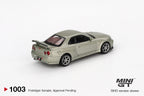 Mini GT Nissan Skyline GT-R (R34) V-Spec II Nür Millenium Jade #1003