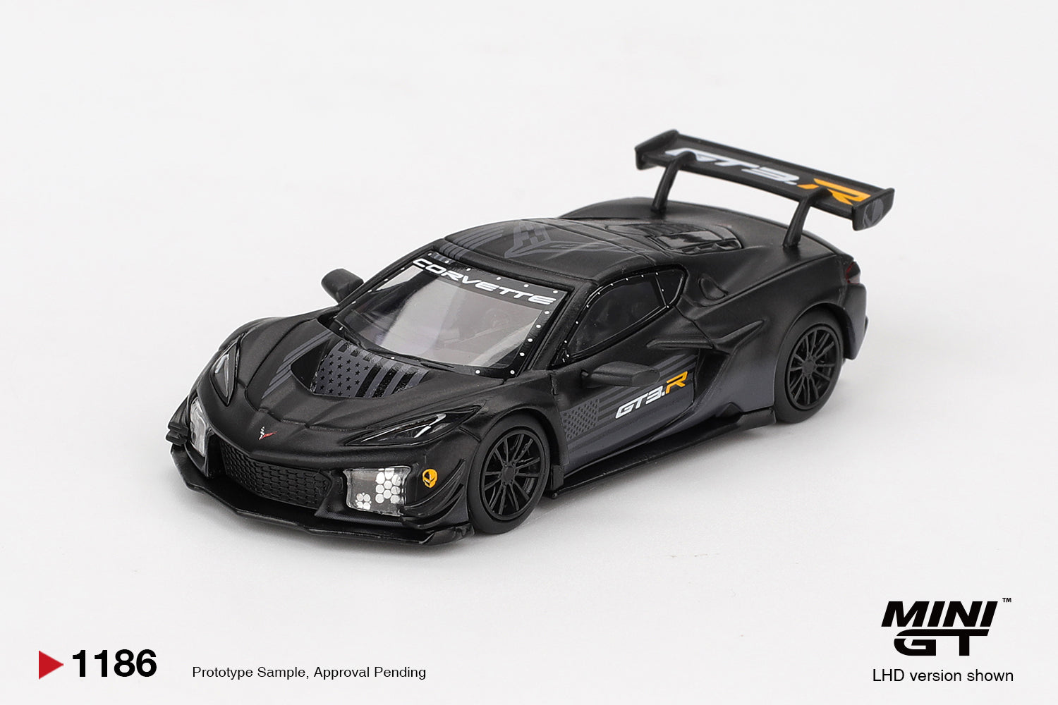 Mini GT Chevrolet Corvette Z06 GT3.R Road America Test car #1186 (BOX)