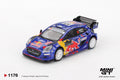 Mini GT Ford Puma Rally1 #55 M-Sport Ford WRT 2025 Rally Monte-Carlo #1176