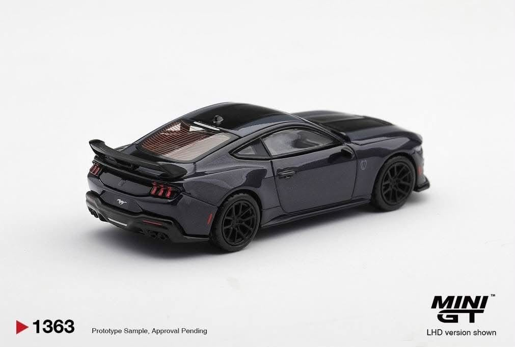 Mini GT FORD MUSTANG DARK HORSE BLUE EMBER #1363 - Pre-Order