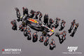 Mini GT RED BULL RACING RB19 #1 MAX VERSTAPPEN 2023 F1 2023 JAPANESE GRAND PRIX PIT CREW SET