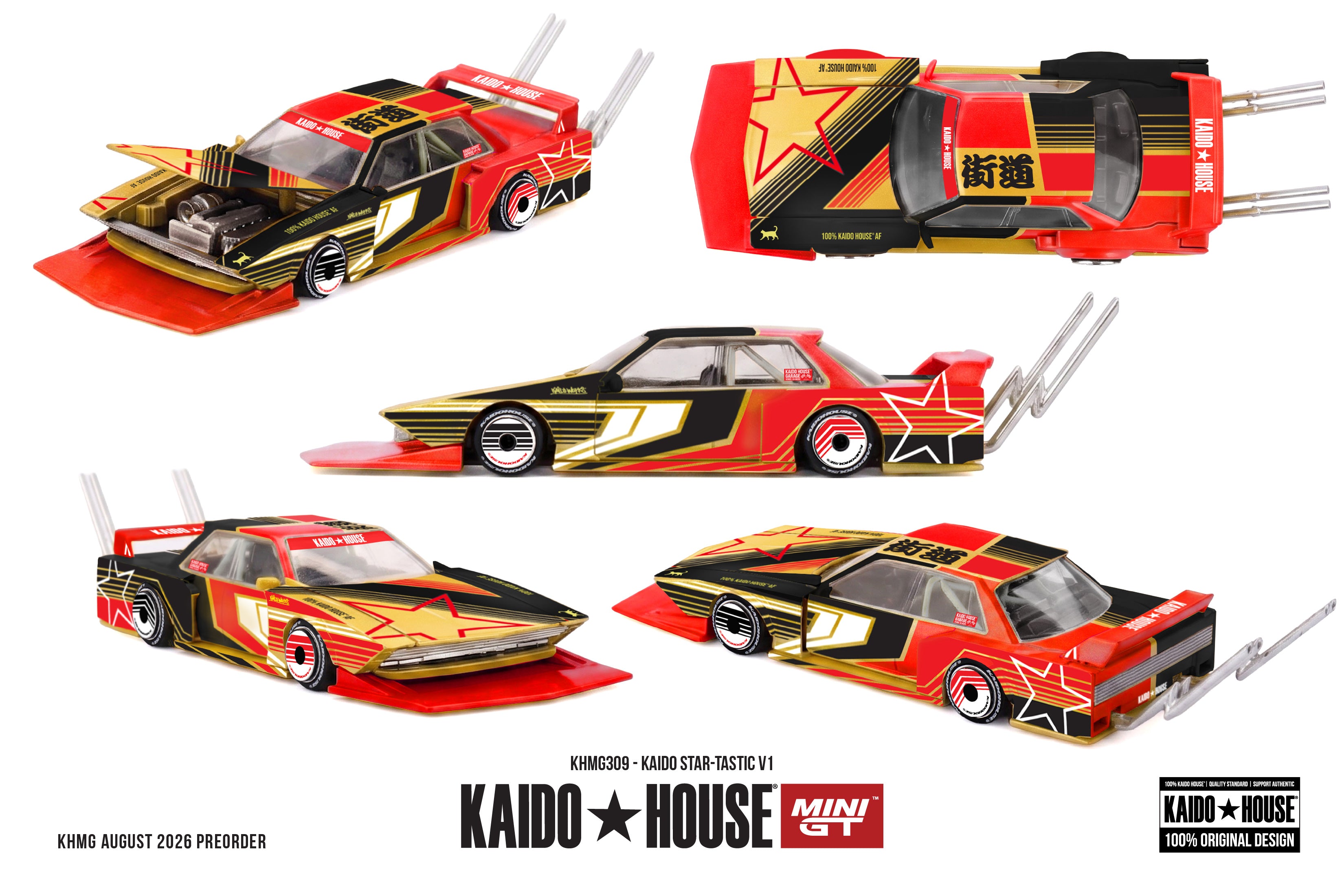 Mini GT KAIDO STAR-TASTIC V1 #KHMG309 - Pre-Order