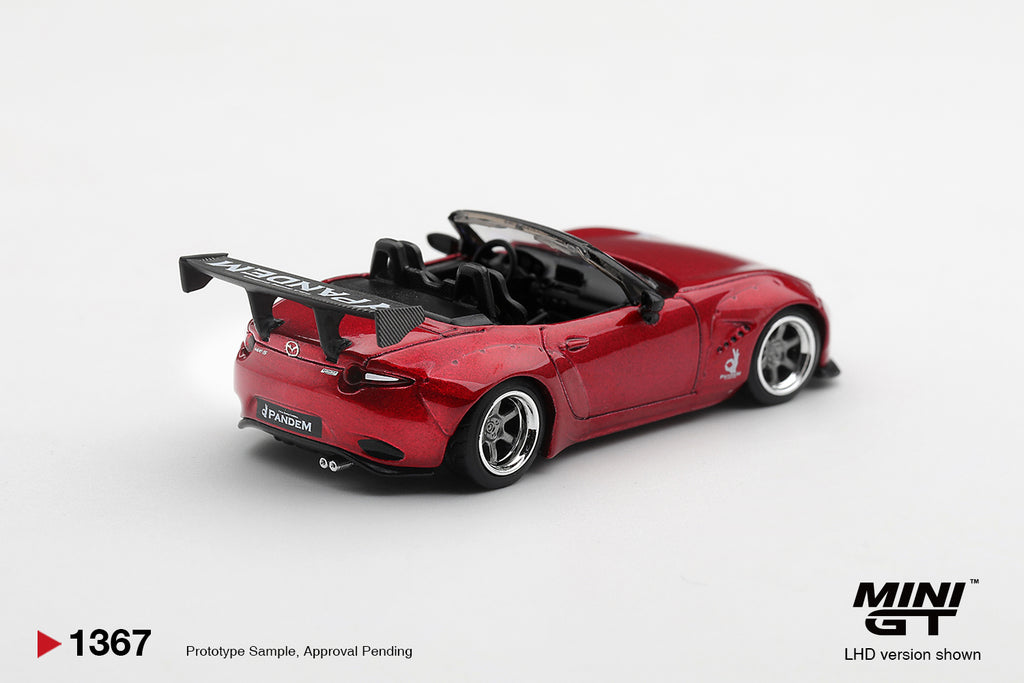 Mini GT MAZDA MIATA MX-5 (ND) PANDEM KODO RED #1367 - Pre-Order