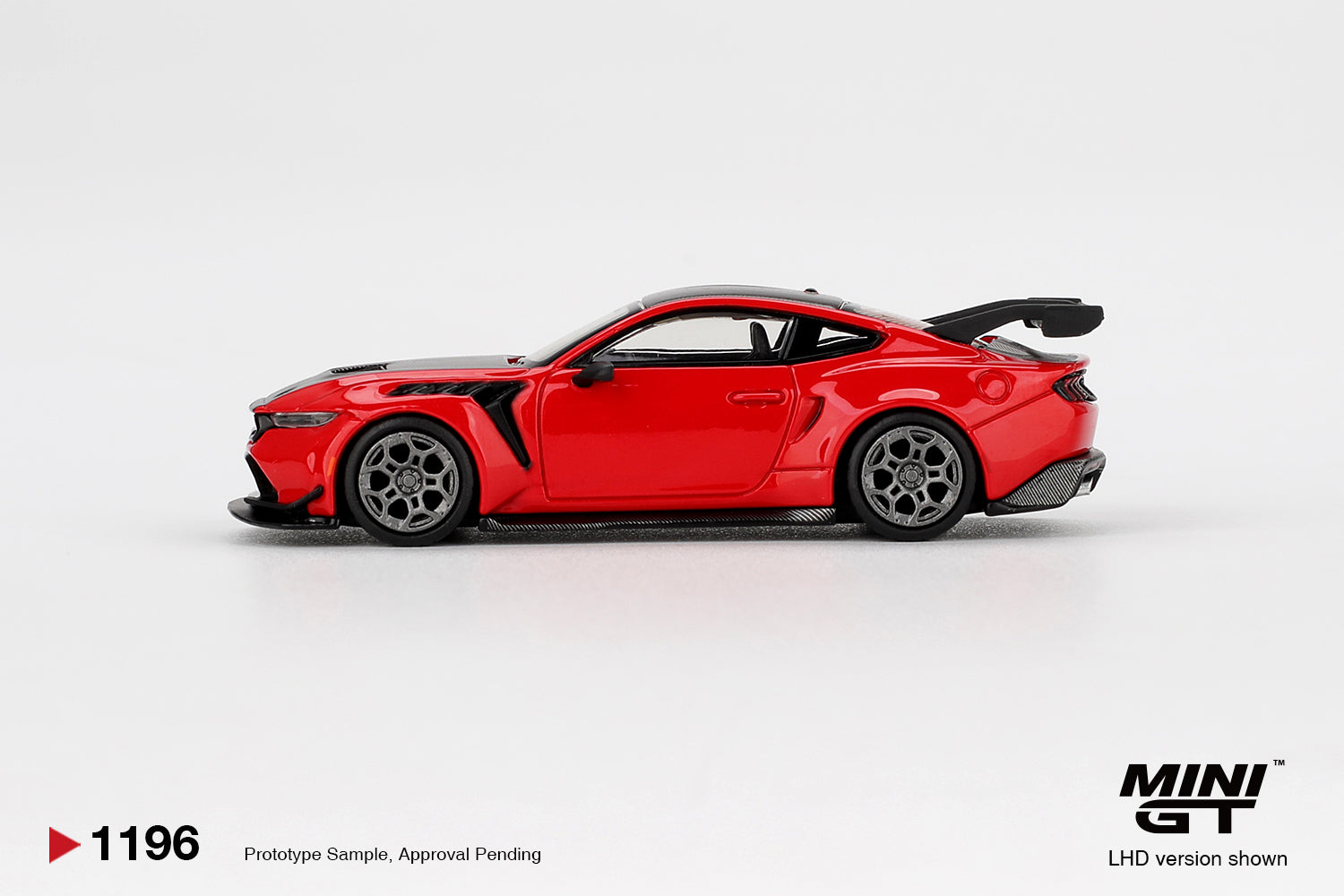 Mini GT FORD MUSTANG GTD RACE RED #1196