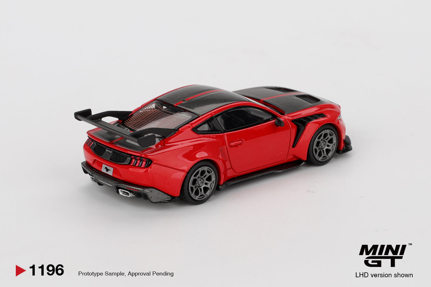 Mini GT FORD MUSTANG GTD RACE RED #1196
