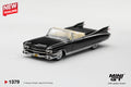 Mini GT CADILLAC ELDORADO BIARRITZ 1959 BLACK  #1379 - Pre-Order