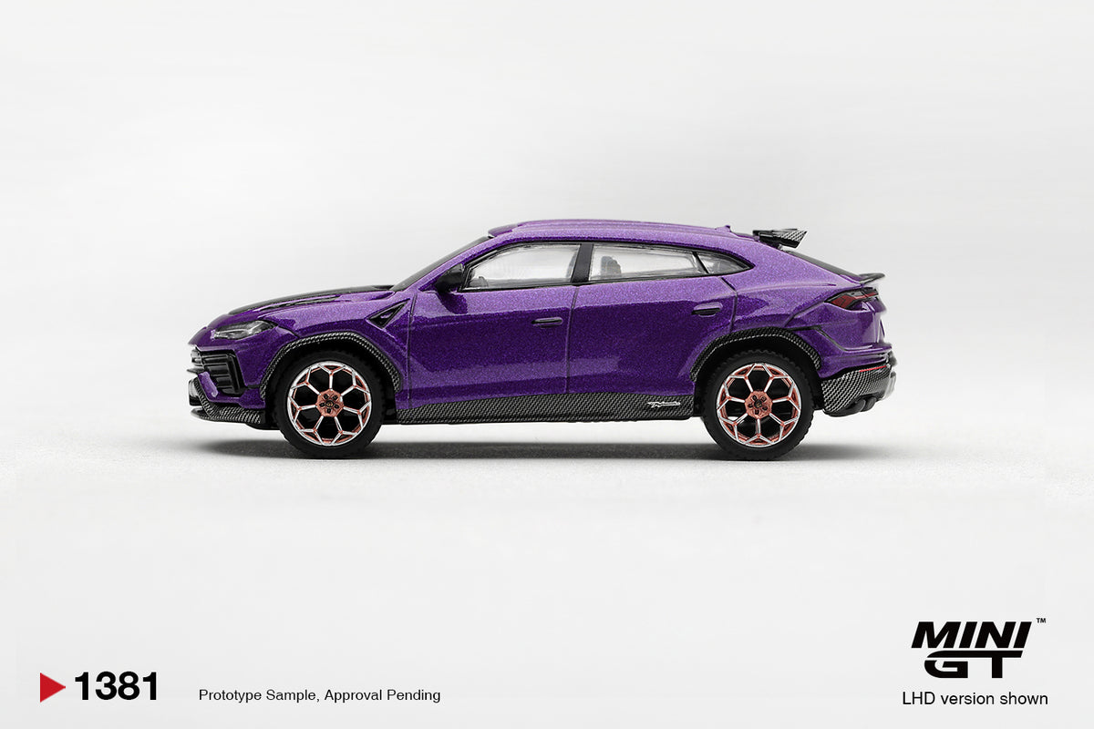 Mini GT LAMBORGHINI URUS PERFORMANTE VIOLA PASIFAE #1381 - Pre-Order