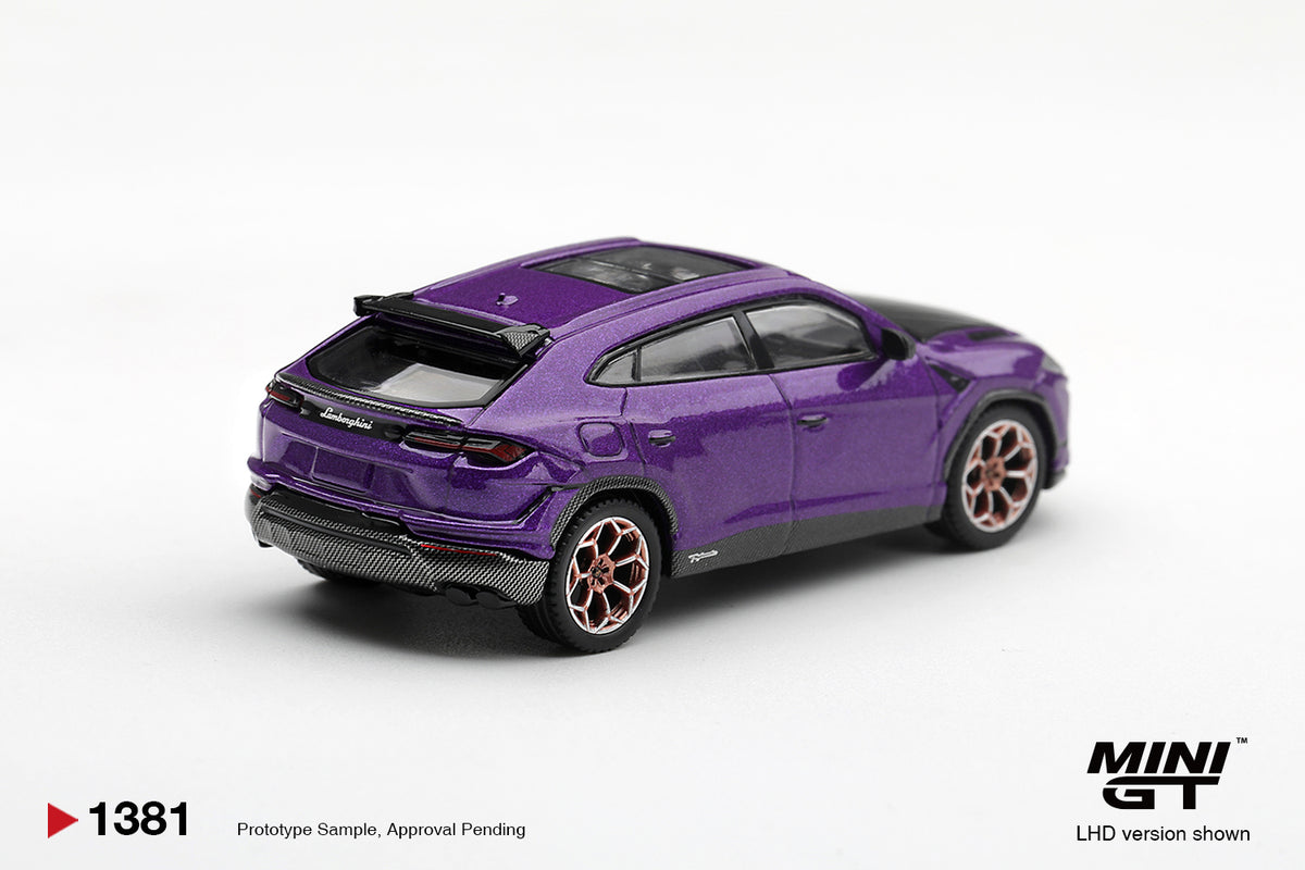 Mini GT LAMBORGHINI URUS PERFORMANTE VIOLA PASIFAE #1381 - Pre-Order