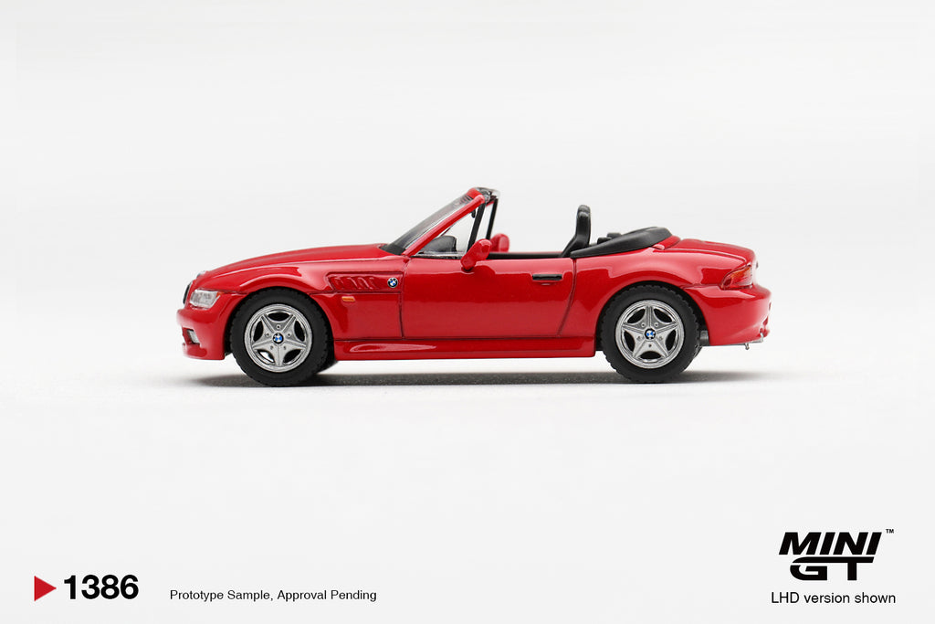 Mini GT BMW Z3 HELLROT #1386 - Pre-Order