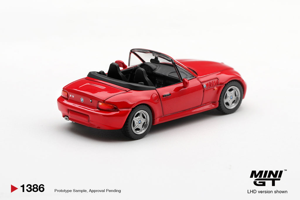 Mini GT BMW Z3 HELLROT #1386 - Pre-Order