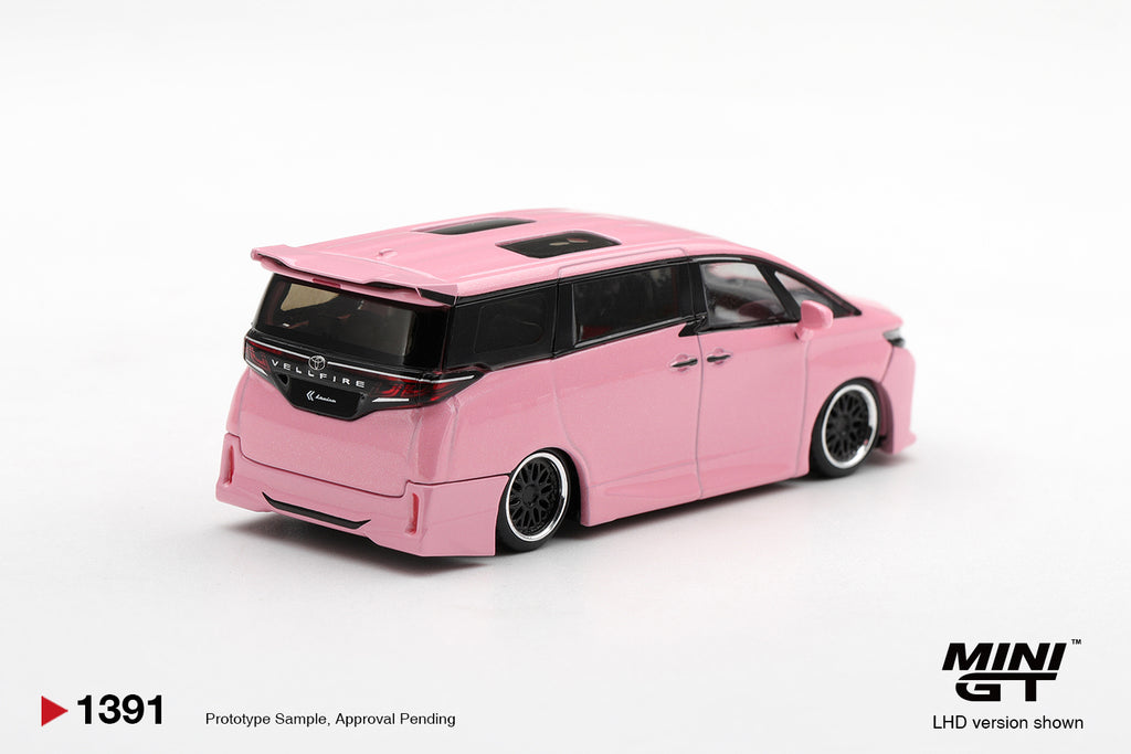Mini GT TOYOTA VELLFIRE 40 KUHL METALLIC PINK #1391 - Pre-Order