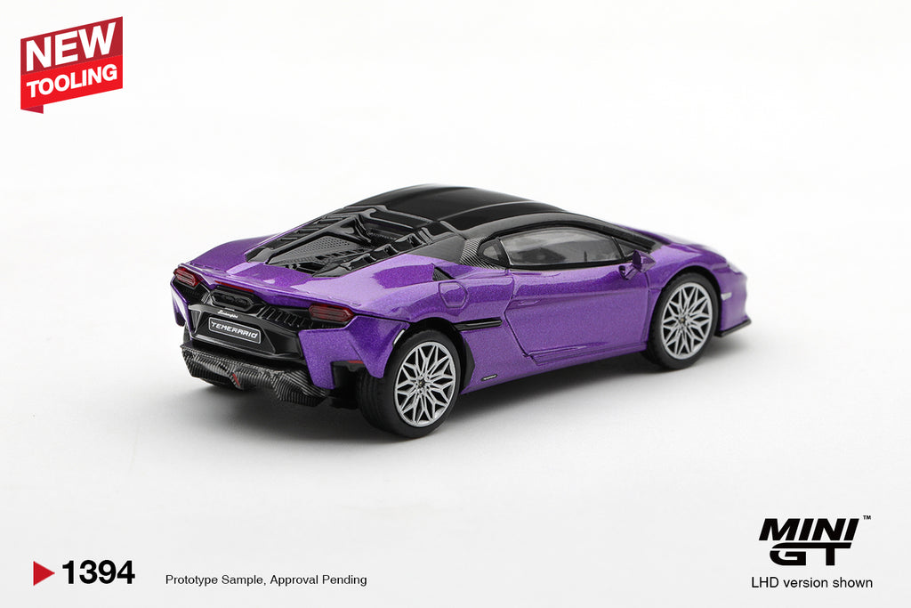 Mini GT LAMBORGHINI TEMERARIO VIOLA PASIFAE #1394 - Pre-Order