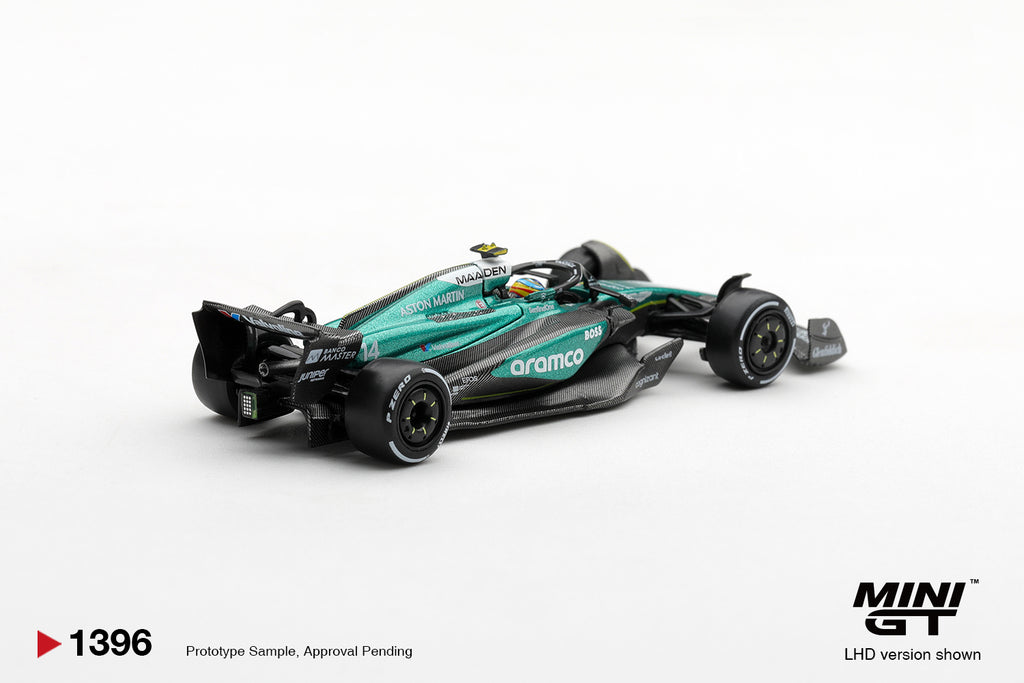 Mini GT ASTON MARTIN AMR24 #14 FERNANDO ALONSO 2024 F1 2024 LAS VEGAS GP #1396 - Pre-Order