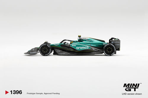 Mini GT ASTON MARTIN AMR24 #14 FERNANDO ALONSO 2024 F1 2024 LAS VEGAS GP #1396 - Pre-Order