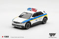 Mini GT HYUNDAI IONIQ 5 POLICE CAR #1383 - Pre-Order