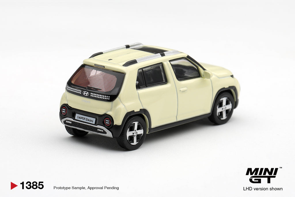 Mini GT HYUNDAI CASPER BUTTER CREAM YELLOW PEARL #1385 - Pre-Order
