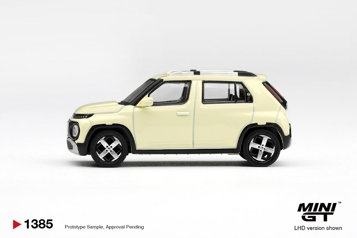 Mini GT HYUNDAI CASPER BUTTER CREAM YELLOW PEARL #1385 - Pre-Order