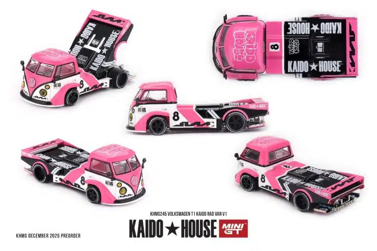 Mini GT VOLKSWAGEN T1 KAIDO RADVANV1 #KHMG245