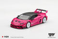 Mini GT LB*WORKS LAMBORGHINI HURACÁN GT RUBY PURPLE #1424 BL - Pre-Order