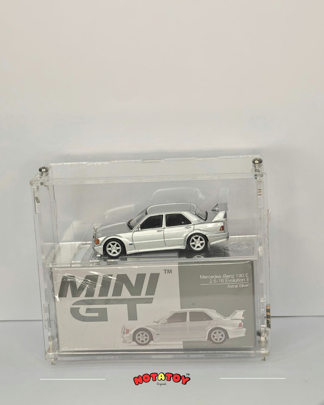 Notatoy Acrylic Display case for Mini GT (cars not included)