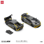 Pop Race LAMBORGHINI HURACAN STO Matte Gray #PR640242