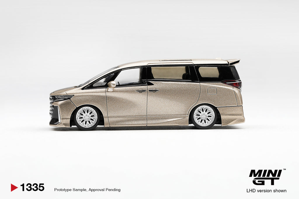 (Pre-Order) Mini GT TOYOTA VELLFIRE 40 KUHL GOLD METALLIC #1335 (BOX)