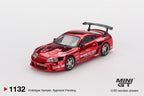 Mini GT Toyota Supra (A80) Top Secret GT-300 Top Secret Red Chrome #1132 (BOX)