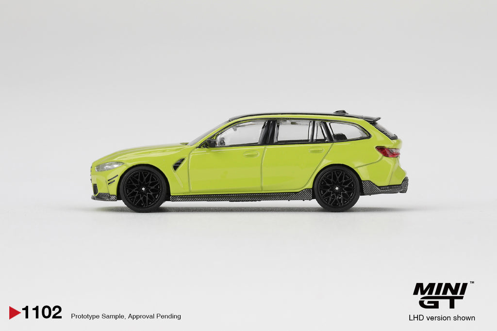 Mini GT BMW M3 M Performance Touring Sao Paulo Yellow #1102 (BOX)