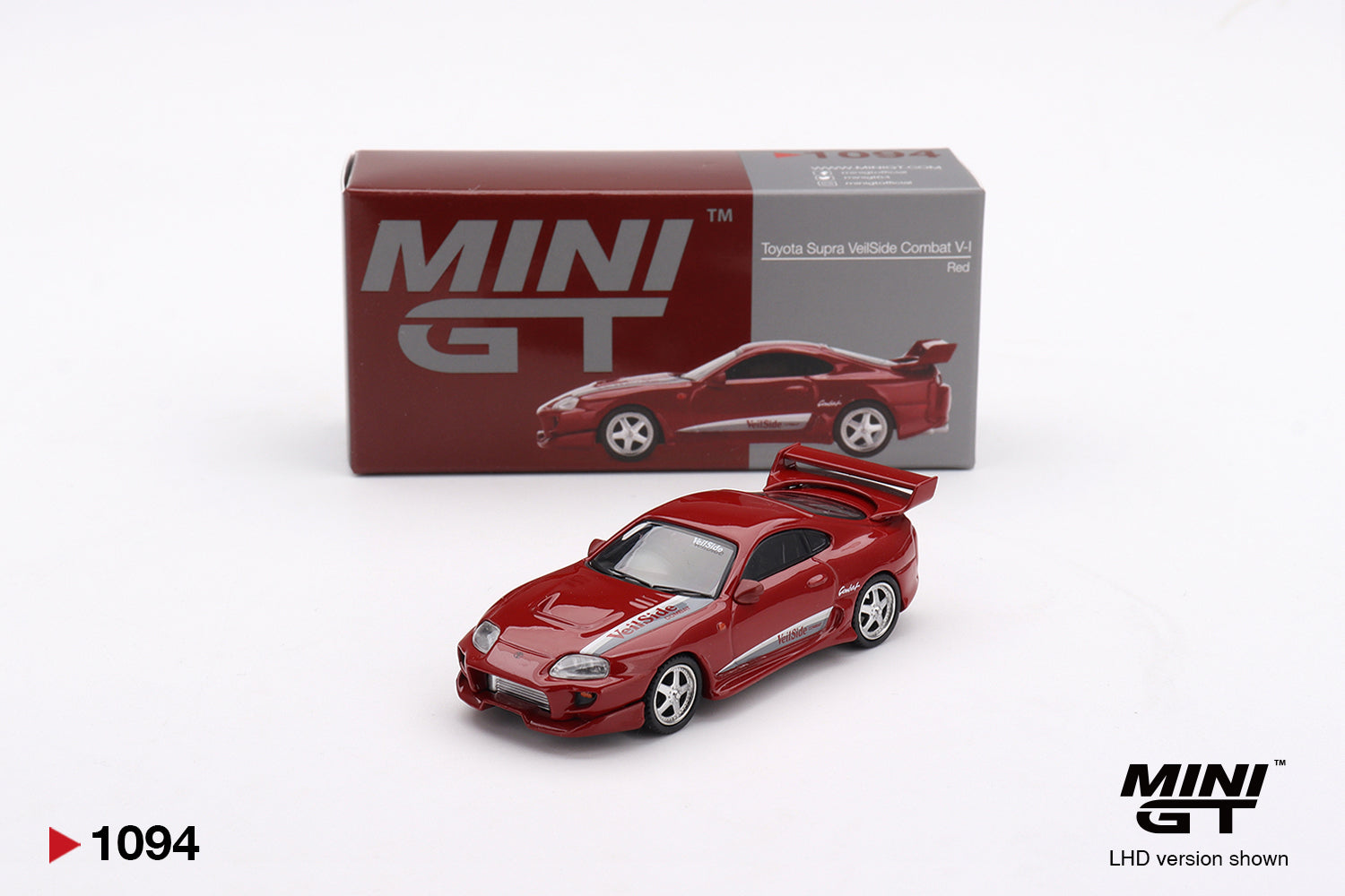 Mini GT Toyota Supra VeilSide Combat V-I Red #1094 (BOX)