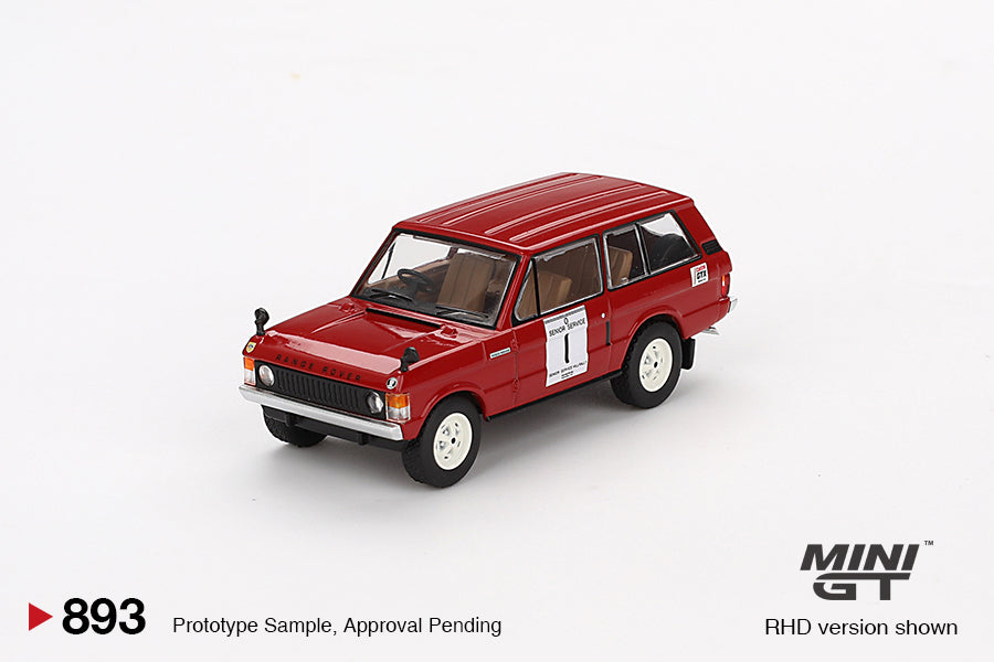 Mini GT Range Rover 1971 International Hillrally Winner #893