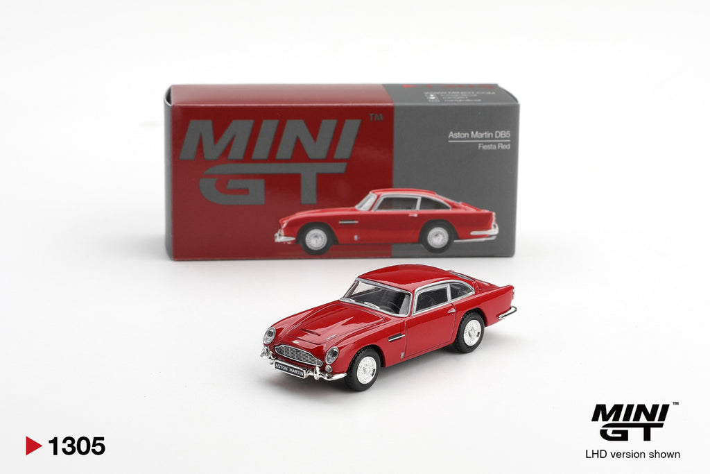 Mini GT Aston Martin DB5 Fiesta Red #1305 (BOX)