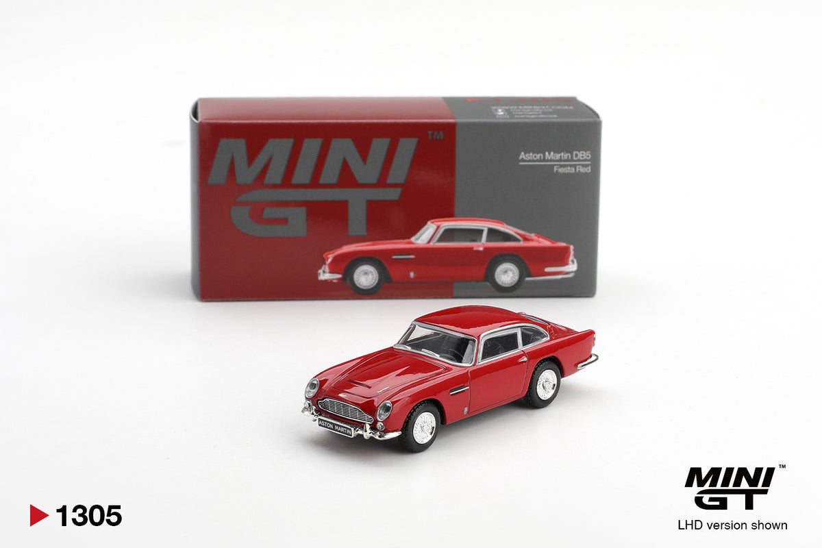 Mini GT Aston Martin DB5 Fiesta Red #1305 (BOX)
